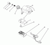 Toro 38175 - CCR Powerlite Snowthrower, 1992 (2000001-2999999) Ersatzteile STARTER MOTOR ASSEMBLY (MODEL NO. 38175 ONLY)