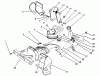Toro 38175 - CCR Powerlite Snowthrower, 1993 (3900001-3999999) Ersatzteile CHUTE ASSEMBLY