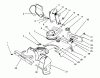 Toro 38175 - CCR Powerlite Snowthrower, 1994 (4900001-4999999) Ersatzteile CHUTE ASSEMBLY