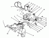 Toro 38175 - CCR Powerlite Snowthrower, 1996 (6900001-6999999) Ersatzteile CHUTE ASSEMBLY