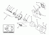 Toro 38175 - CCR Powerlite Snowthrower, 1996 (6900001-6999999) Ersatzteile STARTER MOTOR ASSEMBLY & SWITCH HOUSING