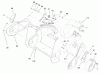 Toro 38170 - CCR Powerlite Snowthrower, 1997 (7900001-7999999) Ersatzteile ENGINE & WHEEL ASSEMBLY