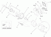 Toro 38178 - CCR Powerlite Snowthrower, 1999 (99000001-99999999) Ersatzteile MOTOR & SWITCH HOUSING ASSEMBLY (120 VOLT)(MODEL NO. 38175)