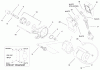 Toro 38178 - CCR Powerlite Snowthrower, 1999 (99000001-99999999) Ersatzteile MOTOR & SWITCH HOUSING ASSEMBLY (230 VOLT)(MODEL NO. 38178)