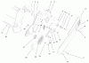 Toro 38178 - CCR Powerlite Snowthrower, 1999 (99000001-99999999) Ersatzteile PULLEY & BELT COVER ASSEMBLY (MODELS 38170 & 38175)
