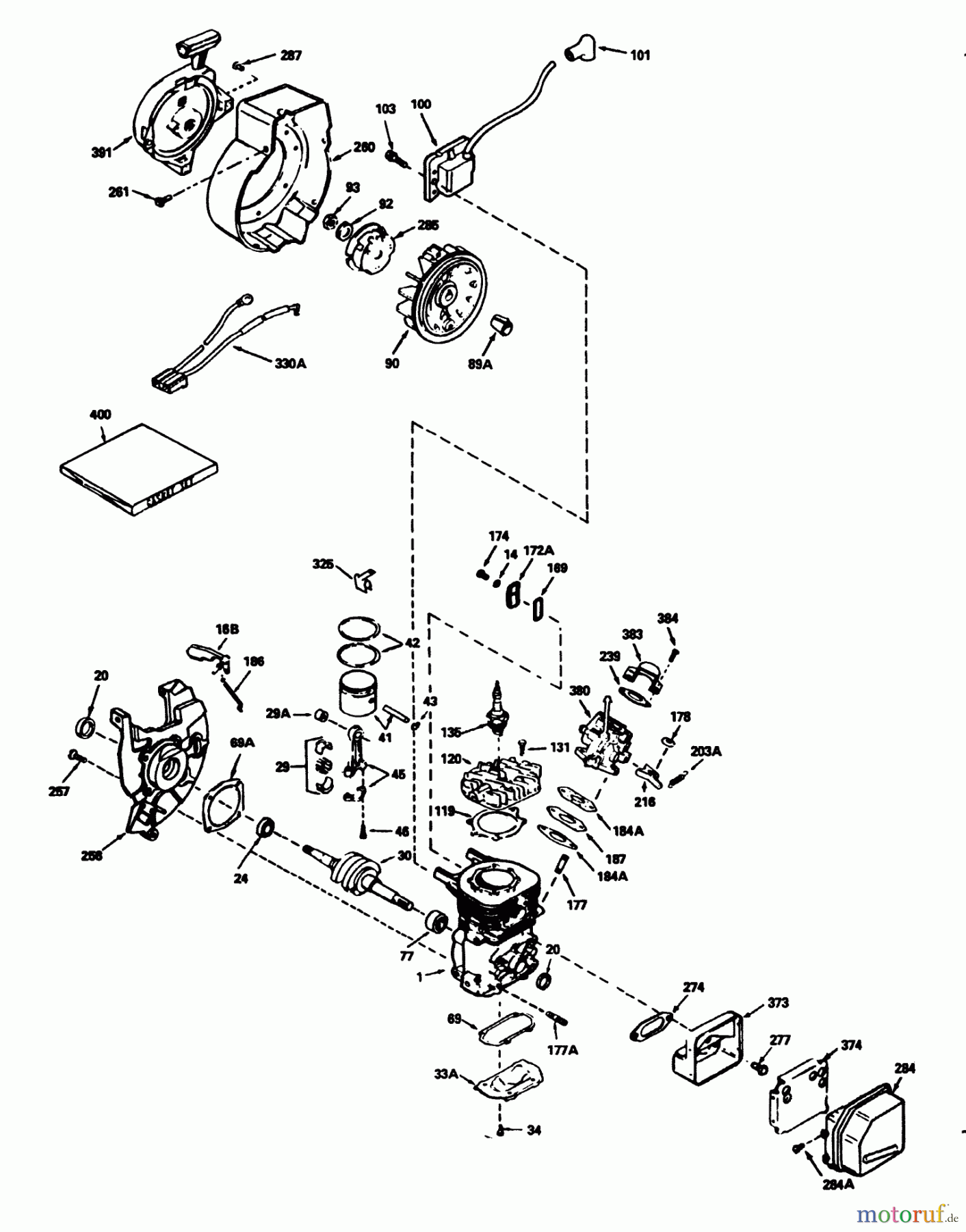 Toro Neu Snow Blowers/Snow Throwers Seite 1 38171 - Toro CCR Powerlite Snowthrower, 1992 (2000001-2999999) ENGINE TECUMSEH MODEL NO. HSK600 TYPE 1669P (MODEL NO. 38175 ONLY)