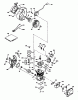 Toro 38176 - CCR Powerlite Snowthrower, 1992 (2000001-2999999) Ersatzteile ENGINE TECUMSEH MODEL NO. HSK600 TYPE 1669P (MODEL NO. 38175 ONLY)