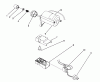 Toro 38176 - CCR Powerlite Snowthrower, 1992 (2000001-2999999) Ersatzteile STARTER MOTOR ASSEMBLY (MODEL NO. 38176 ONLY)
