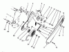 Toro 38176 - CCR Powerlite Snowthrower, 1994 (4900001-4999999) Ersatzteile PULLEY & BELT COVER ASSEMBLY