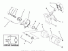 Toro 38176 - CCR Powerlite Snowthrower, 1994 (4900001-4999999) Ersatzteile STARTER MOTOR ASSEMBLY (MODEL 38176 ONLY)