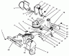 Toro 38171 - CCR Powerlite Snowthrower, 1995 (59000001-59999999) Ersatzteile CHUTE ASSEMBLY