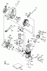 Toro 38171 - CCR Powerlite Snowthrower, 1997 (7900001-7999999) Ersatzteile ENGINE TECUMSEH MODEL NO. HSK600 TYPE 1680S