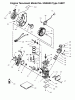 Toro 38171 - CCR Powerlite Snowthrower, 1998 (8900001-8999999) Ersatzteile ENGINE TECUMSEH MODEL NO. HSK600 TYPE 1680T