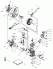 Toro 38172 - CCR Powerlite Snowthrower, 2001 (210000001-210999999) Ersatzteile ENGINE ASSEMBLY TECUMSEH MODEL NO. HSK635-1723A