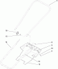 Toro 38172 - Powerlite Snowthrower, 2005 (250000001-250010000) Ersatzteile HANDLE AND LOWER SHROUD ASSEMBLY