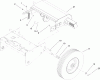 Toro 62925 - 206cc OHV Vacuum Blower, 2006 (260000001-260999999) Ersatzteile TRACTION AND WHEEL ASSEMBLY