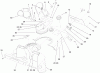 Toro 38172 - Powerlite Snowthrower, 2007 (270000001-270999999) Ersatzteile CHUTE AND UPPER SHROUD ASSEMBLY