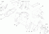 Toro 38172 - Powerlite Snowthrower, 2007 (270000001-270999999) Ersatzteile ENGINE, ROTOR HOUSING AND SIDEPLATE ASSEMBLY