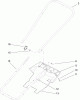 Toro 38172 - Powerlite Snowthrower, 2007 (270000001-270999999) Ersatzteile HANDLE AND LOWER SHROUD ASSEMBLY