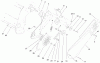 Toro 38172 - Powerlite Snowthrower, 2007 (270000001-270999999) Ersatzteile ROTOR DRIVE ASSEMBLY