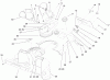 Toro 38173 - Powerlite Snowthrower, 2007 (270000001-270999999) Ersatzteile CHUTE AND UPPER SHROUD ASSEMBLY