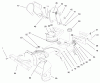 Toro 38175 - CCR Powerlite Snowthrower, 1997 (7900001-7999999) Ersatzteile CHUTE ASSEMBLY