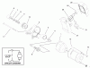 Toro 38175 - CCR Powerlite Snowthrower, 1997 (7900001-7999999) Ersatzteile STARTER MOTOR ASSEMBLY & SWITCH HOUSING