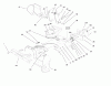 Toro 38175 - CCR Powerlite Snowthrower, 1998 (8900001-8999999) Ersatzteile CHUTE ASSEMBLY