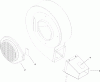 Toro 62925 - 206cc OHV Vacuum Blower, 2009 (290000001-290999999) Ersatzteile BLOWER ASSEMBLY