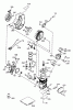 Toro 38176 - CCR Powerlite Snowthrower, 1997 (7900001-7999999) Ersatzteile ENGINE TECUMSEH MODEL NO. HSK600 TYPE 1680S