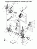 Toro 38176 - CCR Powerlite Snowthrower, 1998 (8900001-8999999) Ersatzteile ENGINE TECUMSEH MODEL NO. HSK600 TYPE 1680T