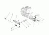 Toro 38180 - CCR 2000 Snowthrower, 1986 (6000001-6999999) Ersatzteile GOVERNOR ASSEMBLY