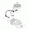 Toro 38180C - CCR 2000 Snowthrower, 1987 (7000001-7999999) Ersatzteile FLYWHEEL & MAGNETO ASSEMBLY