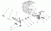 Toro 38180 - CCR 2000 Snowthrower, 1988 (8000001-8999999) Ersatzteile GOVERNOR ASSEMBLY