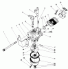 Toro 38180C - CCR 2000 Snowthrower, 1989 (9000001-9999999) Ersatzteile CARBURETOR ASSEMBLY