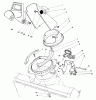 Toro 38180C - CCR 2000 Snowthrower, 1989 (9000001-9999999) Ersatzteile DISCHARGE CHUTE ASSEMBLY