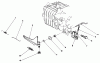 Toro 38180C - CCR 2000 Snowthrower, 1989 (9000001-9999999) Ersatzteile GOVERNOR ASSEMBLY