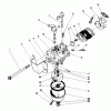 Toro 38180 - CCR 2000 Snowthrower, 1990 (0000001-0007973) Ersatzteile CARBURETOR ASSEMBLY (ENGINE MODEL NO. 47PK9)