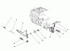 Toro 38180 - CCR 2000 Snowthrower, 1990 (0000001-0007973) Ersatzteile GOVERNOR ASSEMBLY (ENGINE MODEL NO. 47PK9)