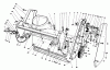 Toro 38180 - CCR 2000 Snowthrower, 1990 (0000001-0007973) Ersatzteile HOUSING ASSEMBLY