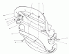 Toro 38180 - CCR 2000 Snowthrower, 1990 (0000001-0007973) Ersatzteile ROTOR ASSEMBLY
