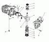 Toro 38180 - CCR 2000 Snowthrower, 1990 (0000001-0007973) Ersatzteile SHORT BLOCK ASSEMBLY (ENGINE MODEL NO. 47PK9)