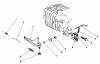 Toro 38180 - CCR 2000 Snowthrower, 1990 (0007974-0008194) Ersatzteile GOVERNOR ASSEMBLY (ENGINE MODEL NO. 47PG6)