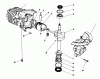 Toro 38180 - CCR 2000 Snowthrower, 1990 (0007974-0008194) Ersatzteile SHORT BLOCK ASSEMBLY (ENGINE MODEL NO. 47PG6)