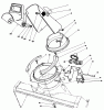 Toro 38180 - CCR 2000 Snowthrower, 1991 (1000001-1999999) Ersatzteile DISCHARGE CHUTE ASSEMBLY