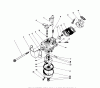 Toro 38181 - CCR 2000 Snowthrower, 1992 (2000001-2999999) Ersatzteile CARBURETOR ASSEMBLY (ENGINE MODEL NO. 47PM1-4)