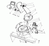 Toro 38181 - CCR 2000 Snowthrower, 1992 (2000001-2999999) Ersatzteile DISCHARGE CHUTE ASSEMBLY
