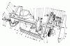 Toro 38181 - CCR 2000 Snowthrower, 1992 (2000001-2999999) Ersatzteile HOUSING ASSEMBLY