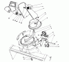 Toro 38181 - CCR 2000 Snowthrower, 1993 (3900001-3999999) Ersatzteile DISCHARGE CHUTE ASSEMBLY