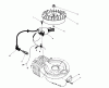 Toro 38181 - CCR 2000 Snowthrower, 1993 (3900001-3999999) Ersatzteile FLYWHEEL & MAGNETO ASSEMBLY (ENGINE MODEL NO. 47PM1-4)